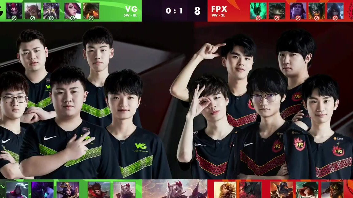 LPL 4月10日FPX vsVG 1:2整场比赛精彩集锦